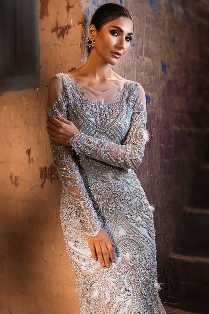 Erum Khan | Dazzling Fiesta | Lustrous - Bridal Dress - available at Maria Faisal in UK and USA.