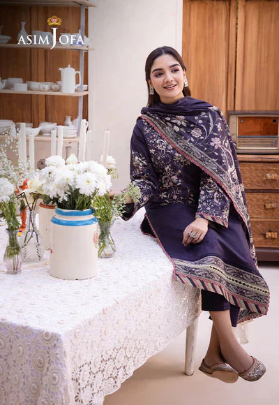 Asim Jofa | Prints Essentials | AJUB-08 - Pakistani Dress - Maria Faisal