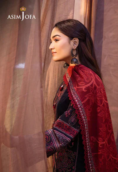 Asim Jofa | Prints Essentials | AJUB-12 - Pakistani Dress - Maria Faisal