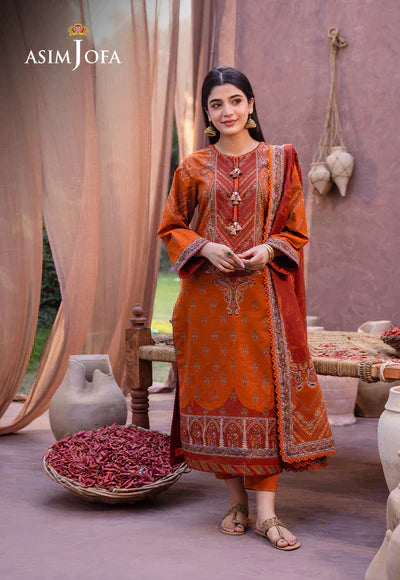 Asim Jofa | Prints Essentials | AJUB-07 - Pakistani Dress - Maria Faisal
