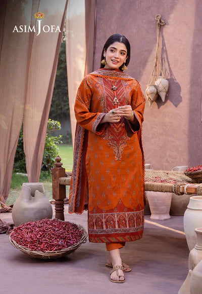 Asim Jofa | Prints Essentials | AJUB-07 - Pakistani Dress - Maria Faisal