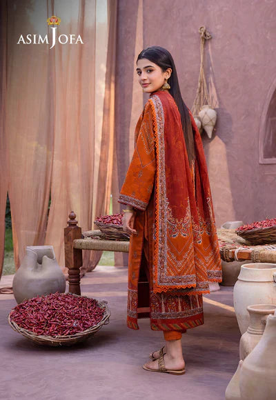 Asim Jofa | Prints Essentials | AJUB-07 - Pakistani Dress - Maria Faisal