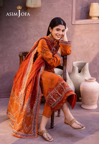 Asim Jofa | Prints Essentials | AJUB-07 - Pakistani Dress - Maria Faisal