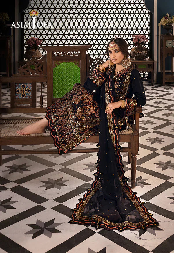 Asim Jofa | Fasana e Ishq Eid Luxury Lawn | AJFI-05 - Pakistani Dress - Maria Faisal