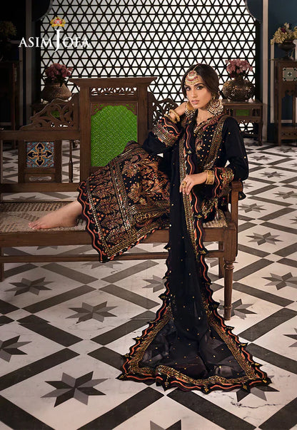 Asim Jofa | Fasana e Ishq Eid Luxury Lawn | AJFI-05 - Pakistani Dress - Maria Faisal