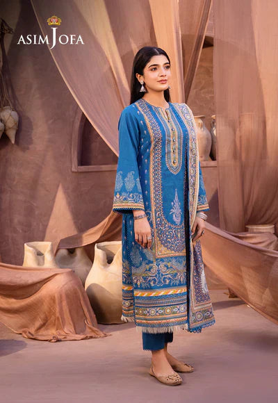Asim Jofa | Prints Essentials | AJUB-16 - Pakistani Dress - Maria Faisal