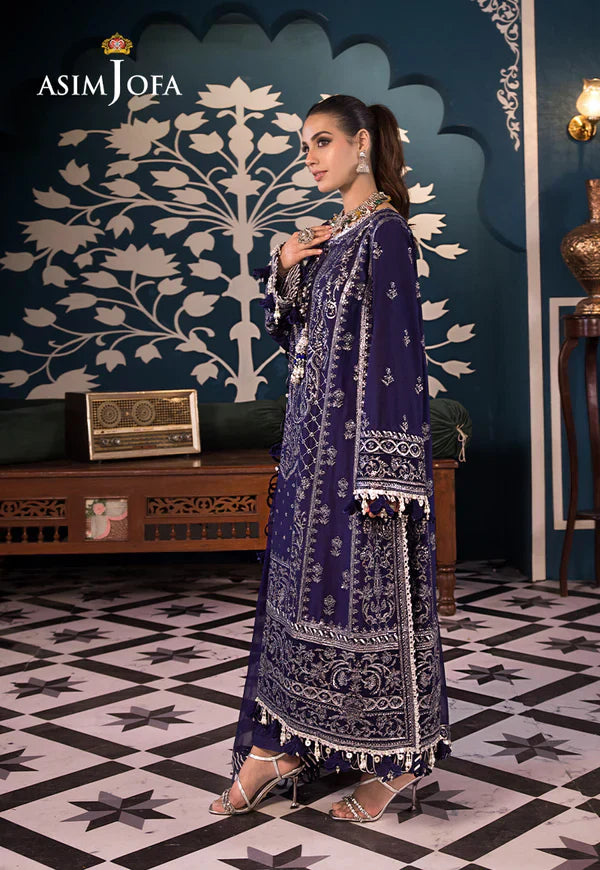 Asim Jofa | Fasana e Ishq Eid Luxury Lawn | AJFI-25 - Pakistani Dress - Maria Faisal