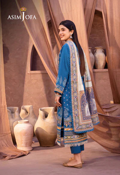 Asim Jofa | Prints Essentials | AJUB-16 - Pakistani Dress - Maria Faisal