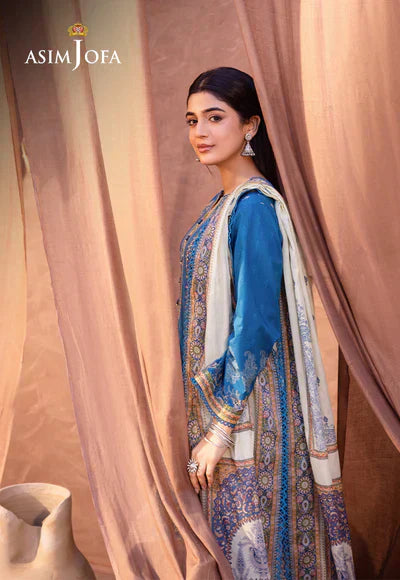 Asim Jofa | Prints Essentials | AJUB-16 - Pakistani Dress - Maria Faisal