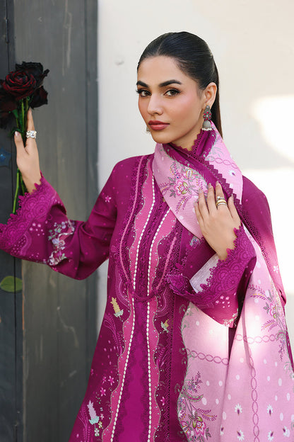 Qalamkar | QPrints Winter 25 | QW-01 (B) JORIS - Casual Dress - available at Maria Faisal in UK and USA.