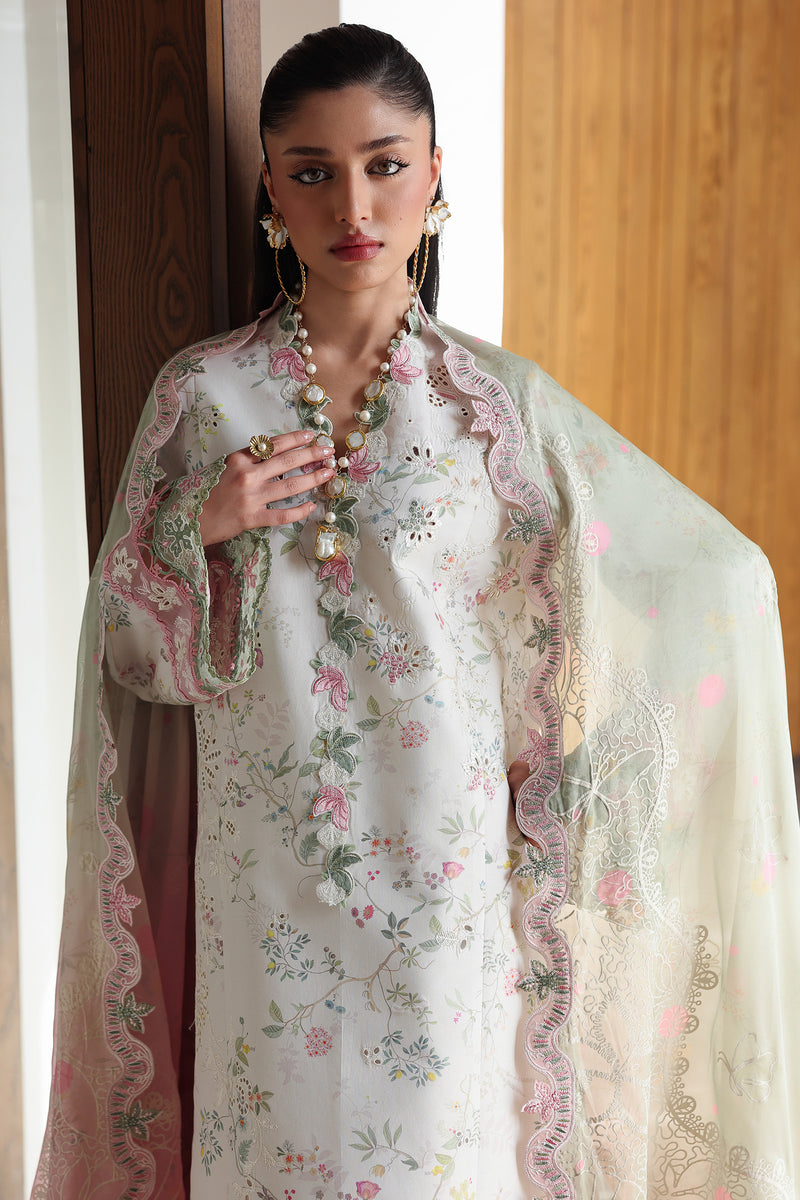 Qalamkar | Q Line Lawn 26 | QKL-09 SIAA - Luxury Dress - available at Maria Faisal in UK and USA.