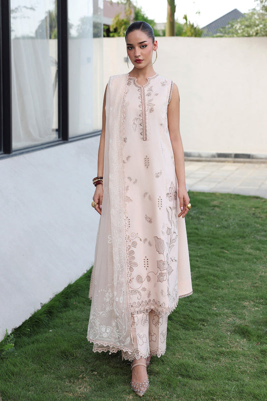 Qalamkar | Q Line Lawn 26 | QKL-10 MILA - Luxury Dress - available at Maria Faisal in UK and USA.