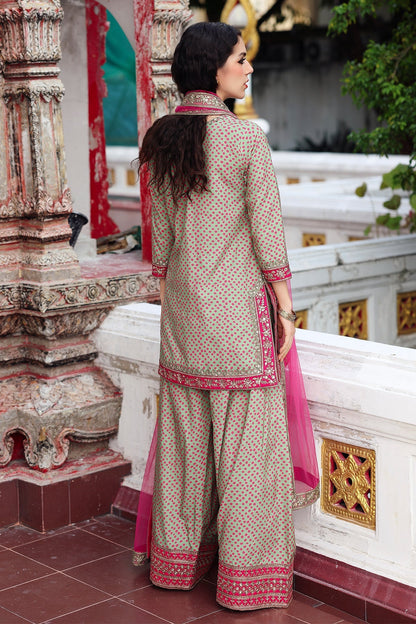 Charizma | Festive Pret  | CMA-6-172 - Dress - available at Maria Faisal in UK and USA.