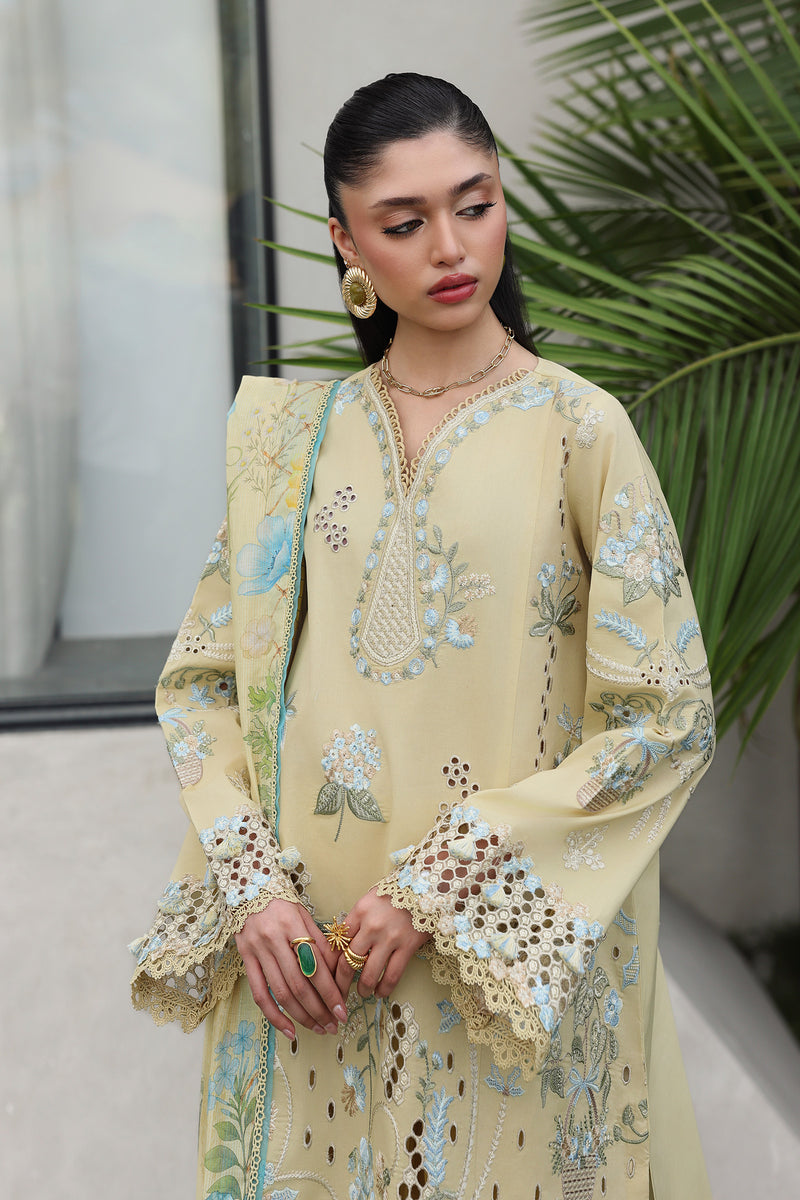 Qalamkar | Q Line Lawn 26 | QKL-11 MEIRA - Luxury Dress - available at Maria Faisal in UK and USA.