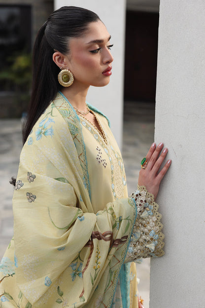 Qalamkar | Q Line Lawn 26 | QKL-11 MEIRA - Luxury Dress - available at Maria Faisal in UK and USA.
