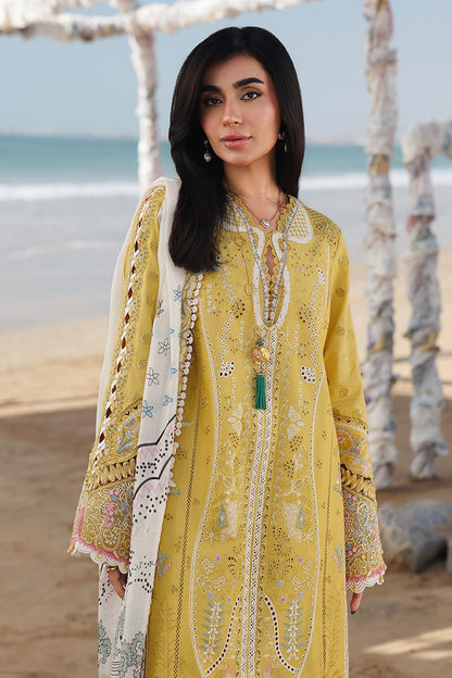 Qalamkar | Sahil Luxury Lawn 26 | SA-07 HIRA - Luxury Dress - available at Maria Faisal in UK and USA.