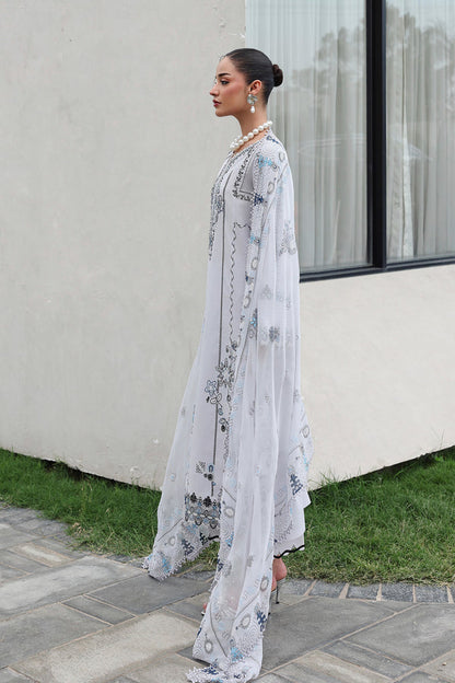 Qalamkar | Q Line Lawn 26 | QKL-03 SAMIA - Luxury Dress - available at Maria Faisal in UK and USA.