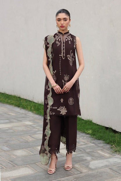 Qalamkar | Q Line Lawn 26 | QKL-15 YASRA - Luxury Dress - available at Maria Faisal in UK and USA.