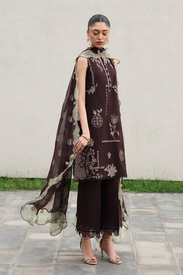 Qalamkar | Q Line Lawn 26 | QKL-15 YASRA - Luxury Dress - available at Maria Faisal in UK and USA.