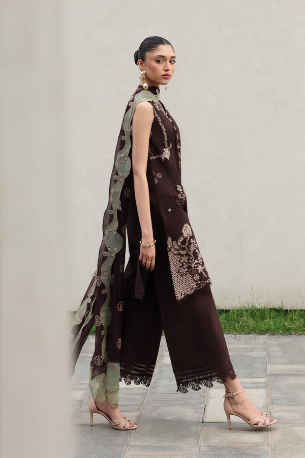 Qalamkar | Q Line Lawn 26 | QKL-15 YASRA - Luxury Dress - available at Maria Faisal in UK and USA.