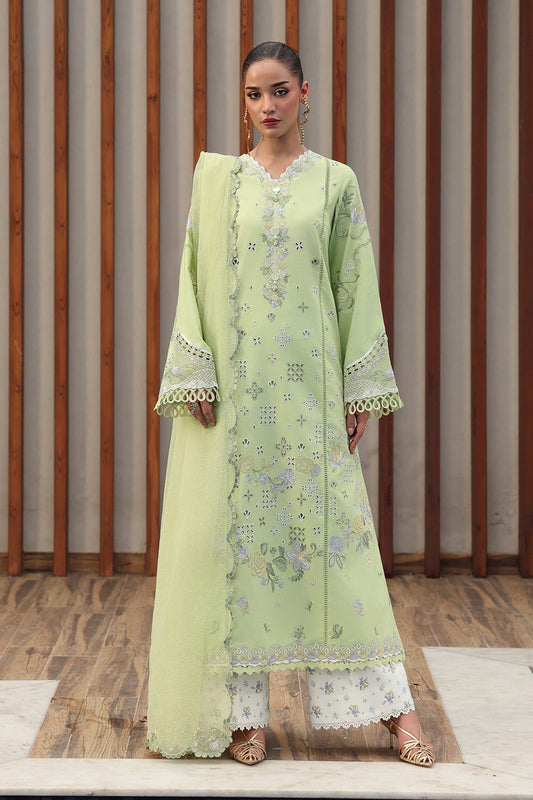Qalamkar | Q Line Lawn 26 | QKL-05 AYANA - Luxury Dress - available at Maria Faisal in UK and USA.