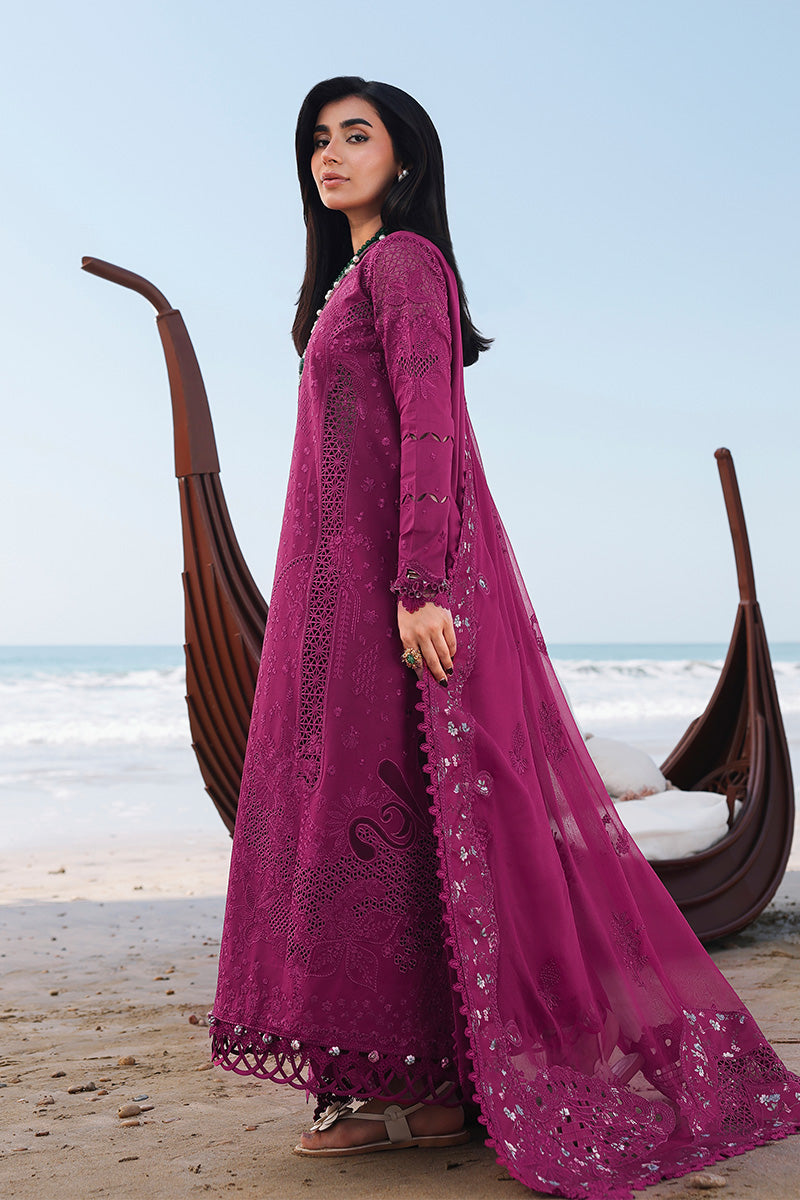 Qalamkar | Sahil Luxury Lawn 26 | SA-01 ZARA - Luxury Dress - available at Maria Faisal in UK and USA.