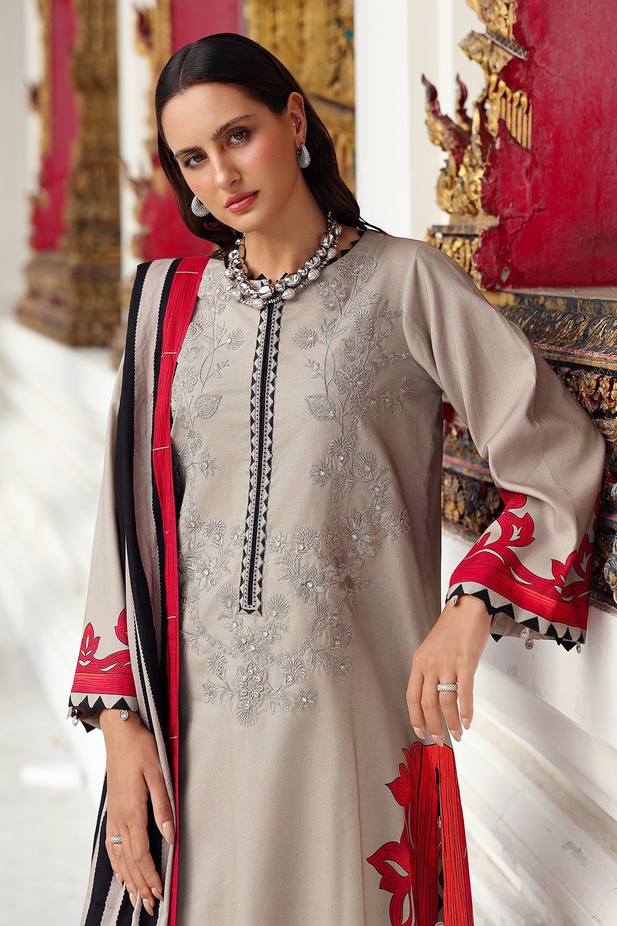 Charizma | Aniq Winter 2025 | ANW6-08 - Ladies Clothes - Maria Faisal