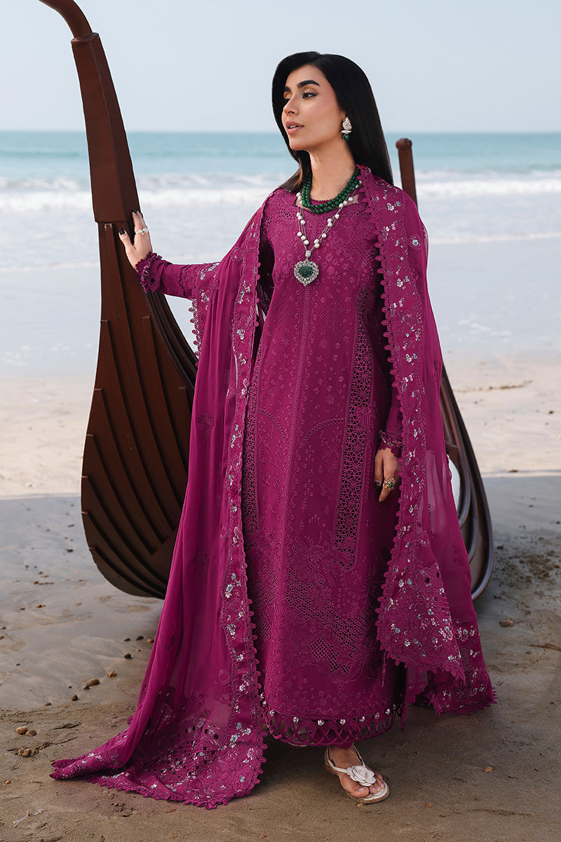 Qalamkar | Sahil Luxury Lawn 26 | SA-01 ZARA - Luxury Dress - available at Maria Faisal in UK and USA.