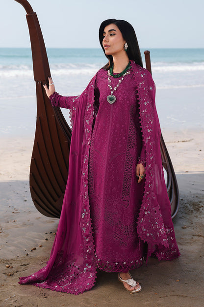 Qalamkar | Sahil Luxury Lawn 26 | SA-01 ZARA - Luxury Dress - available at Maria Faisal in UK and USA.