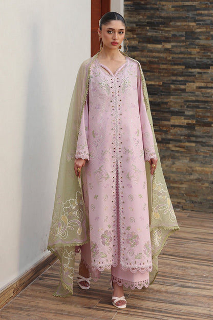 Qalamkar | Q Line Lawn 26 | QKL-12 ZAYLA - Luxury Dress - available at Maria Faisal in UK and USA.