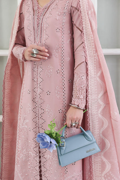 Qalamkar | Q Line Lawn Drop | RP-06 NOORE - Luxury Dress - available at Maria Faisal in UK and USA.