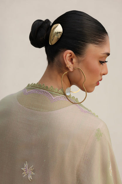 Qalamkar | Q Line Lawn 26 | QKL-12 ZAYLA - Luxury Dress - available at Maria Faisal in UK and USA.
