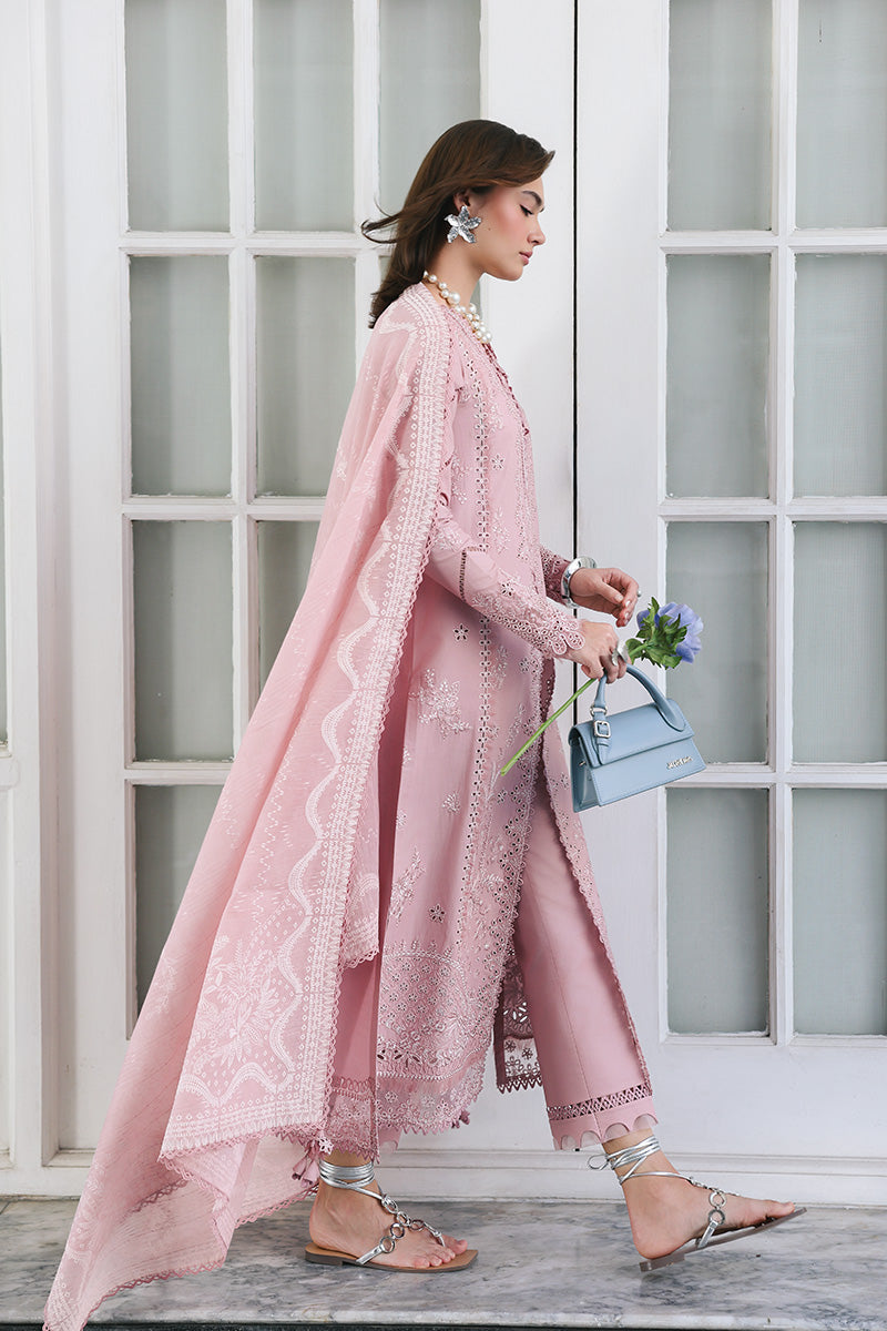 Qalamkar | Q Line Lawn Drop | RP-06 NOORE - Luxury Dress - available at Maria Faisal in UK and USA.