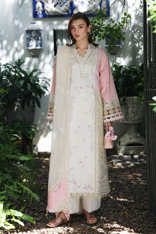 Qalamkar | Q Line Lawn Drop | RP-02 AYLIN - Luxury Dress - available at Maria Faisal in UK and USA.