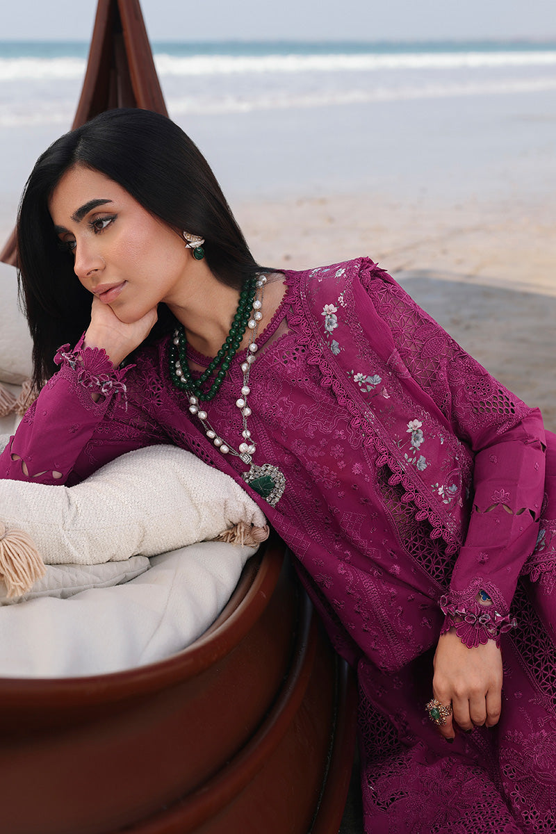 Qalamkar | Sahil Luxury Lawn 26 | SA-01 ZARA - Luxury Dress - available at Maria Faisal in UK and USA.