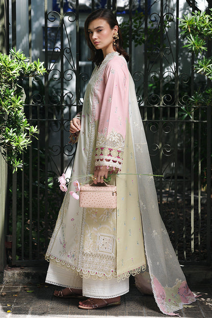 Qalamkar | Q Line Lawn Drop | RP-02 AYLIN - Luxury Dress - available at Maria Faisal in UK and USA.