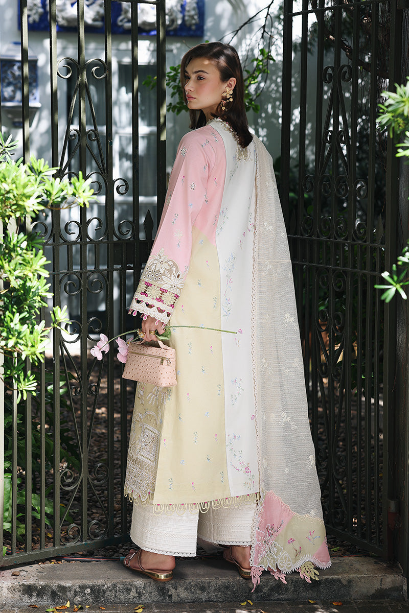 Qalamkar | Q Line Lawn Drop | RP-02 AYLIN - Luxury Dress - available at Maria Faisal in UK and USA.