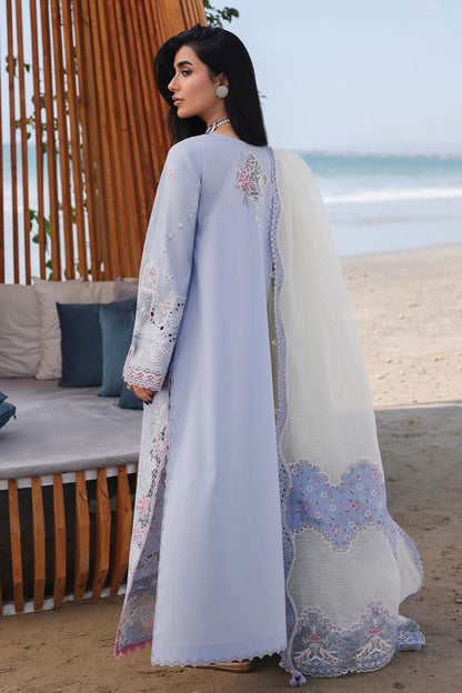 Qalamkar | Sahil Luxury Lawn 26 | SA-08 ZAYNA - Luxury Dress - available at Maria Faisal in UK and USA.