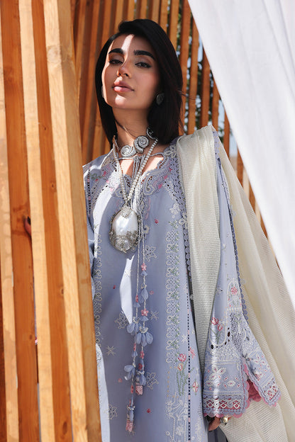 Qalamkar | Sahil Luxury Lawn 26 | SA-08 ZAYNA - Luxury Dress - available at Maria Faisal in UK and USA.