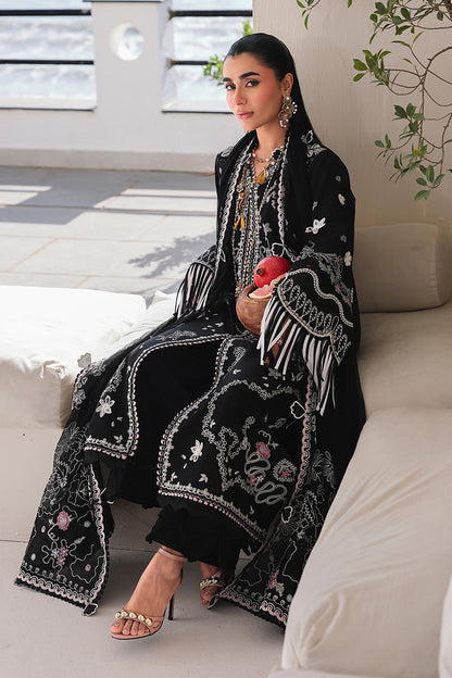 Qalamkar | Sahil Luxury Lawn 26 | SA-02 LIANA - Luxury Dress - available at Maria Faisal in UK and USA.