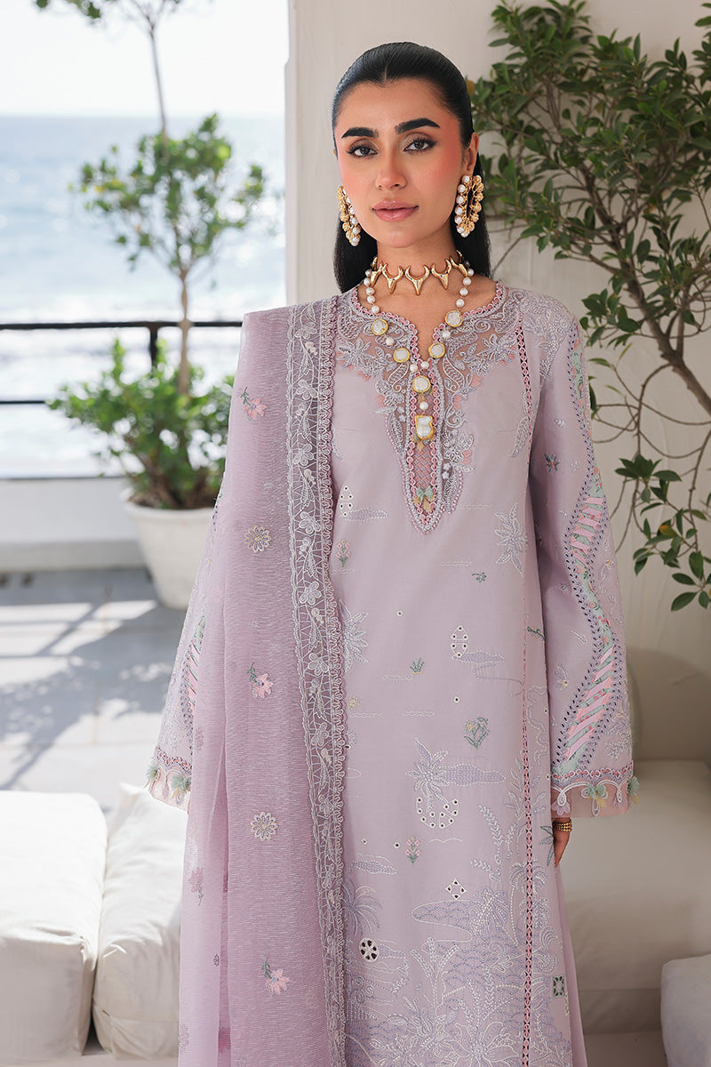 Qalamkar | Sahil Luxury Lawn 26 | SA-11 REHMA - Luxury Dress - available at Maria Faisal in UK and USA.