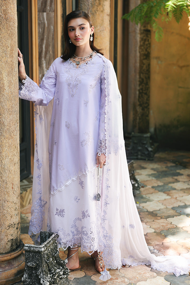 Qalamkar | Q Line Lawn Drop | RP-14 ALEEN - Luxury Dress - available at Maria Faisal in UK and USA.