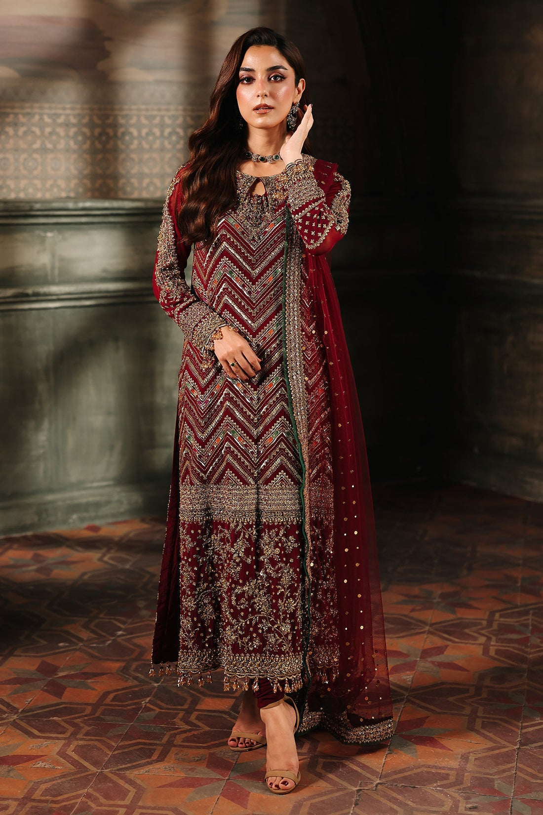 Charizma | Dastan e Jashan | DJW5-03 C - Ladies Clothes - Maria Faisal