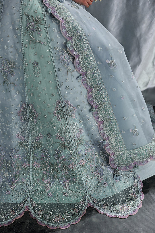 Qalamkar | Elirah Formals 25 | MF-08 SERENE AQUA - Ladies Clothes - Maria Faisal