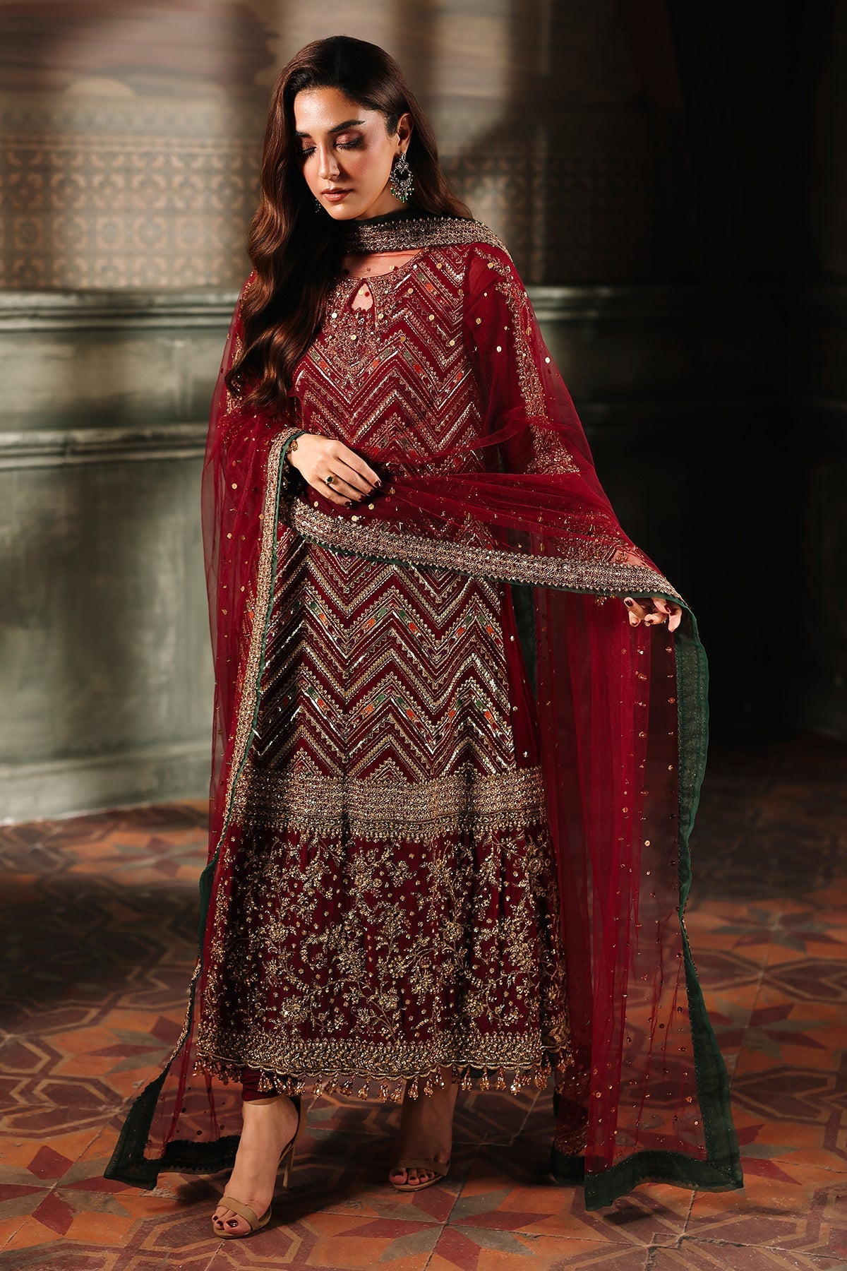 Charizma | Dastan e Jashan | DJW5-03 C - Ladies Clothes - Maria Faisal