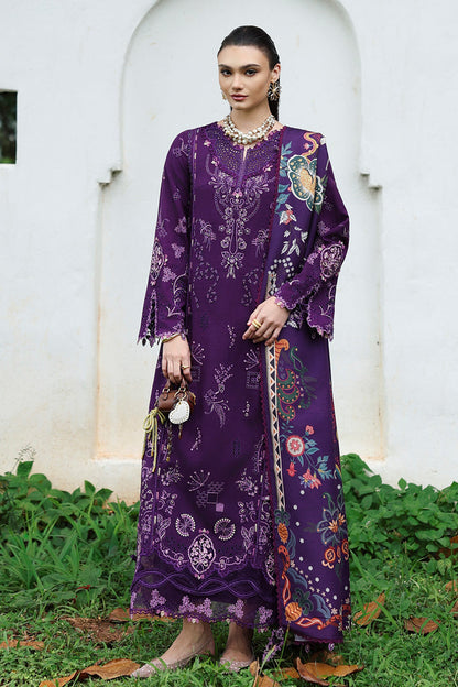 Qalamkar | Q Linen 25 | KL-15 IRIS - Ladies Clothes - Maria Faisal