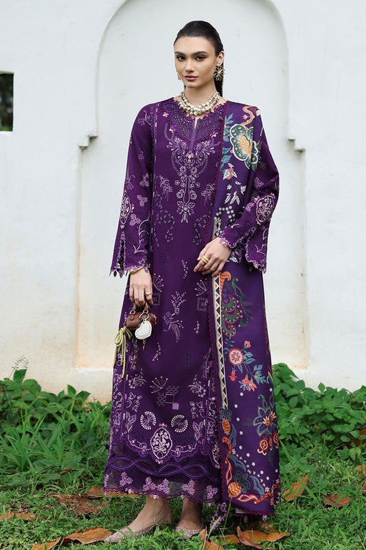 Qalamkar | Q Linen 25 | KL-15 IRIS - Ladies Clothes - Maria Faisal