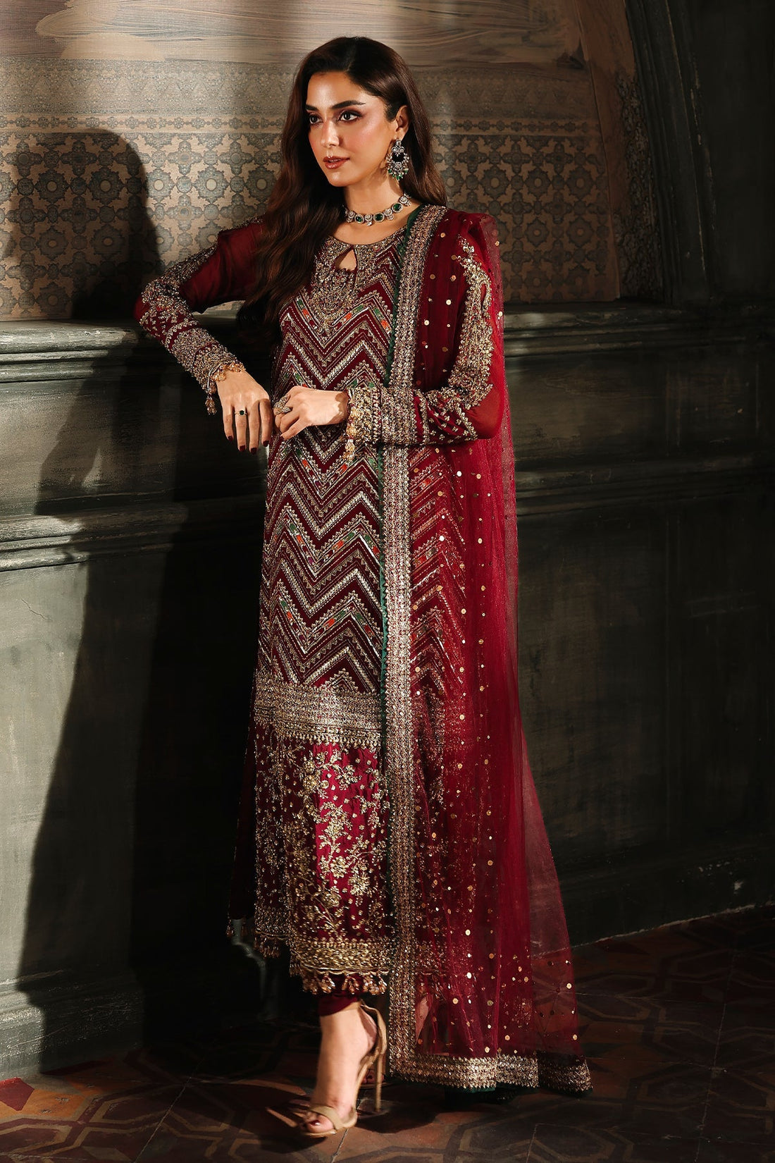 Charizma | Dastan e Jashan | DJW5-03 C - Ladies Clothes - Maria Faisal