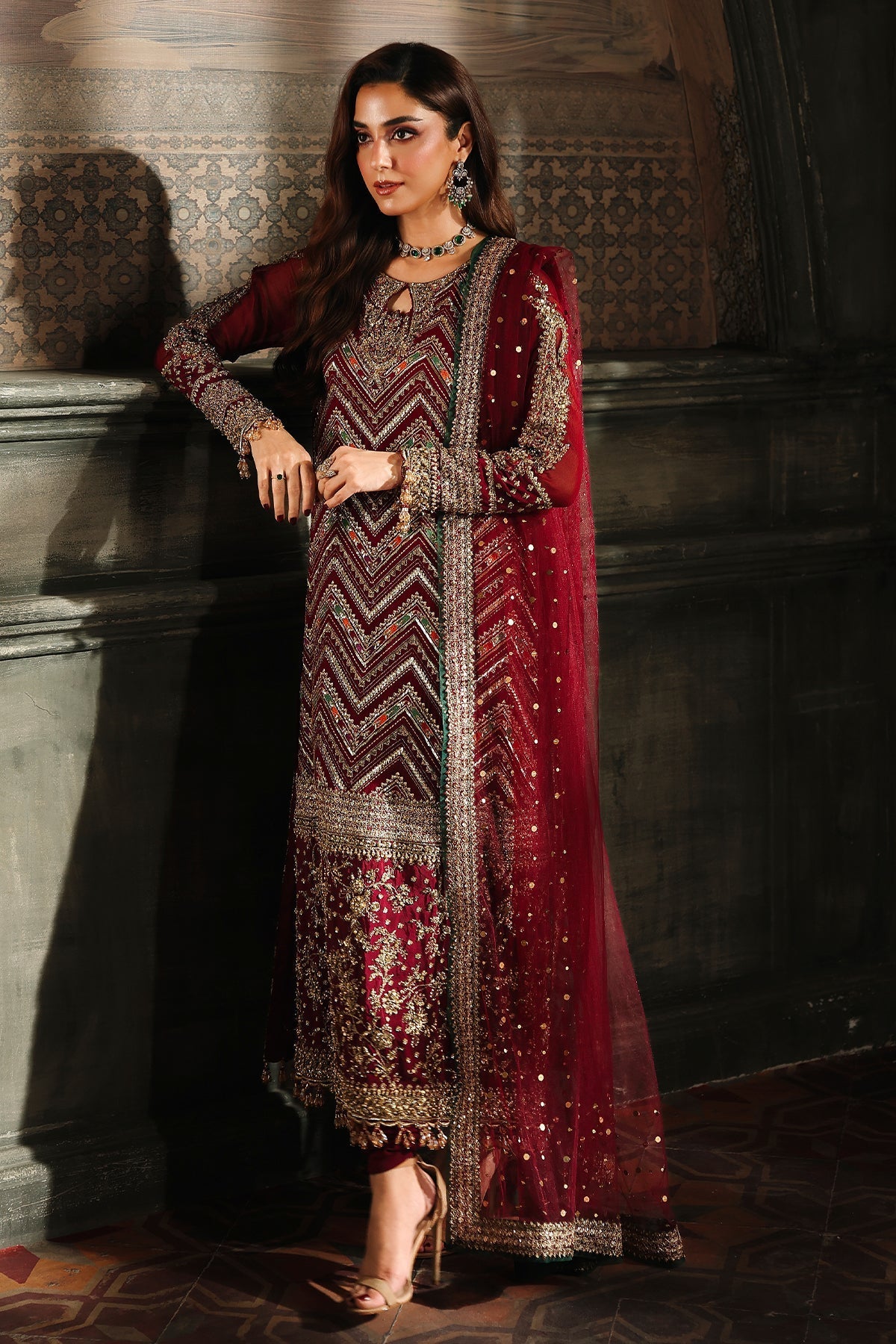 Charizma | Dastan e Jashan | DJW5-03 C - Ladies Clothes - Maria Faisal