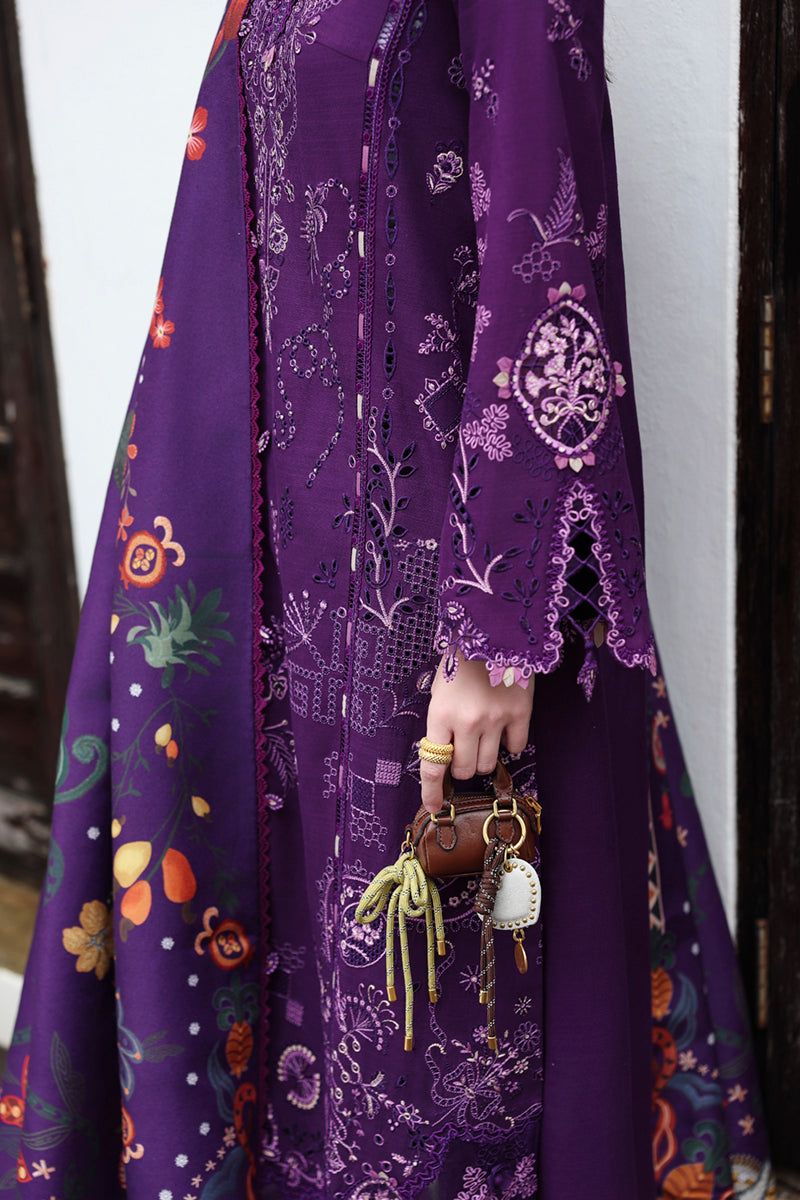 Qalamkar | Q Linen 25 | KL-15 IRIS - Ladies Clothes - Maria Faisal